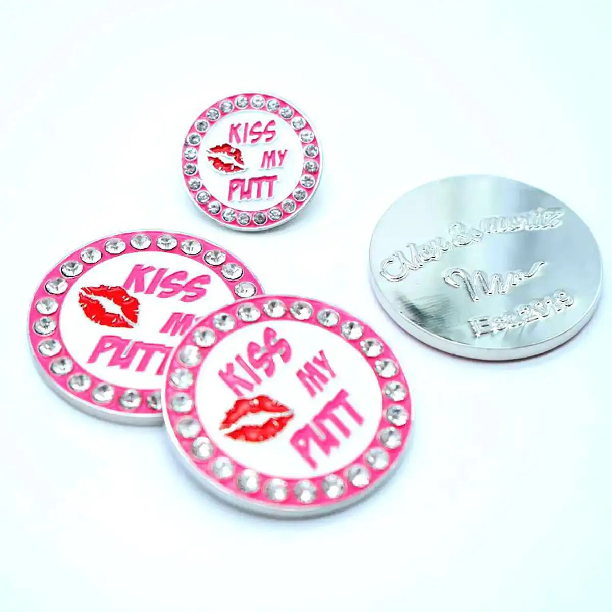 Ball Marker KISS MY PUTT by Max und Moritz