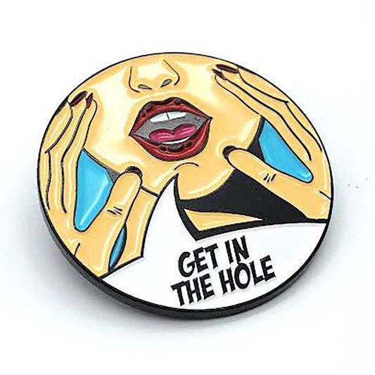 Ball Marker GET IN THE HOLE by Max und Moritz